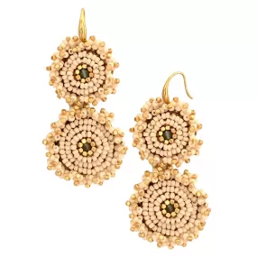 EARRING POMME ANTIQUE BEIGE