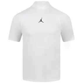 Jordan Dri-FIT Regular Fit Mock Neck Golf Polo White - 2024