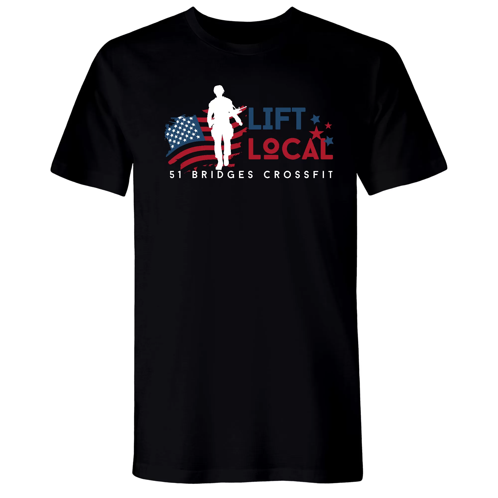 51 Bridges CrossFit Lift Local 2024 Mens - T-Shirt