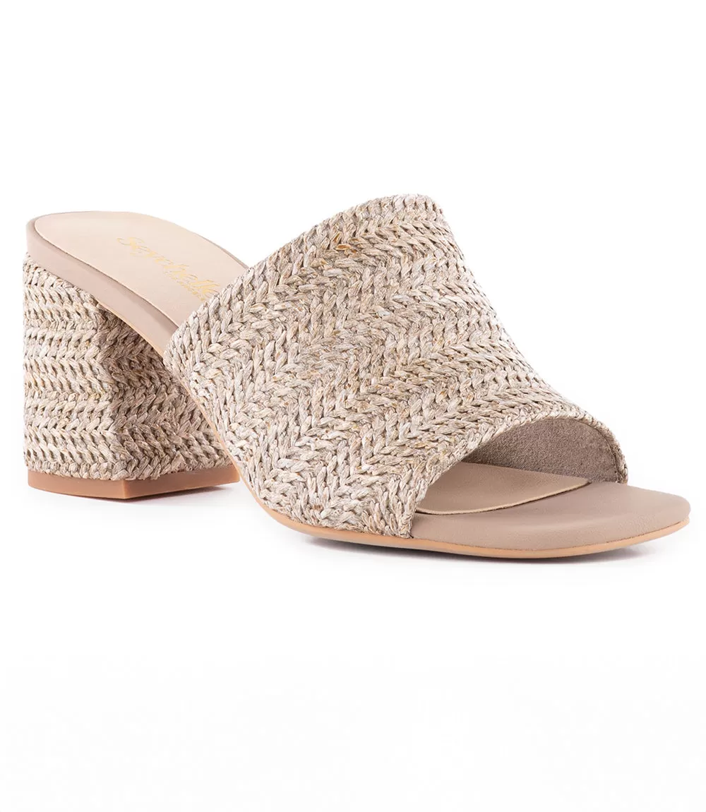 Adapt Raffia High Heel Sandals