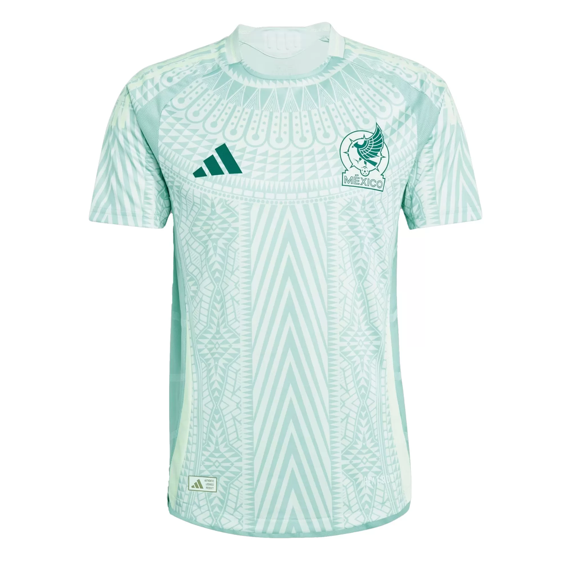 adidas Men's Mexico 2024/25 Authentic Away Jersey Light Green