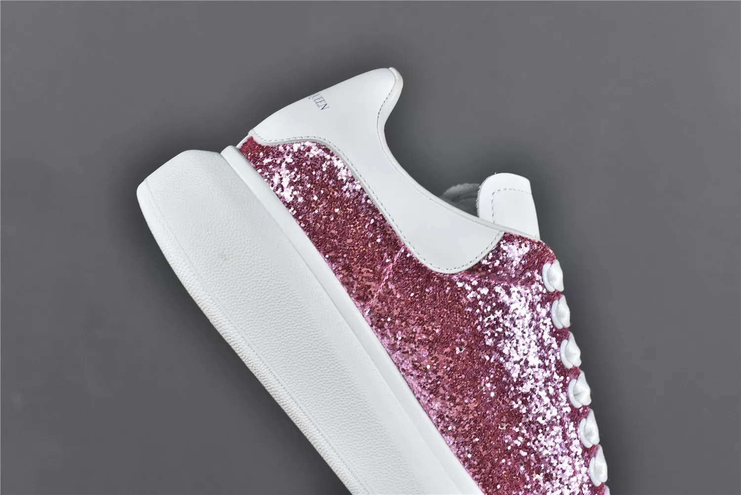 Alexander McQ Oversized Pink Glitter