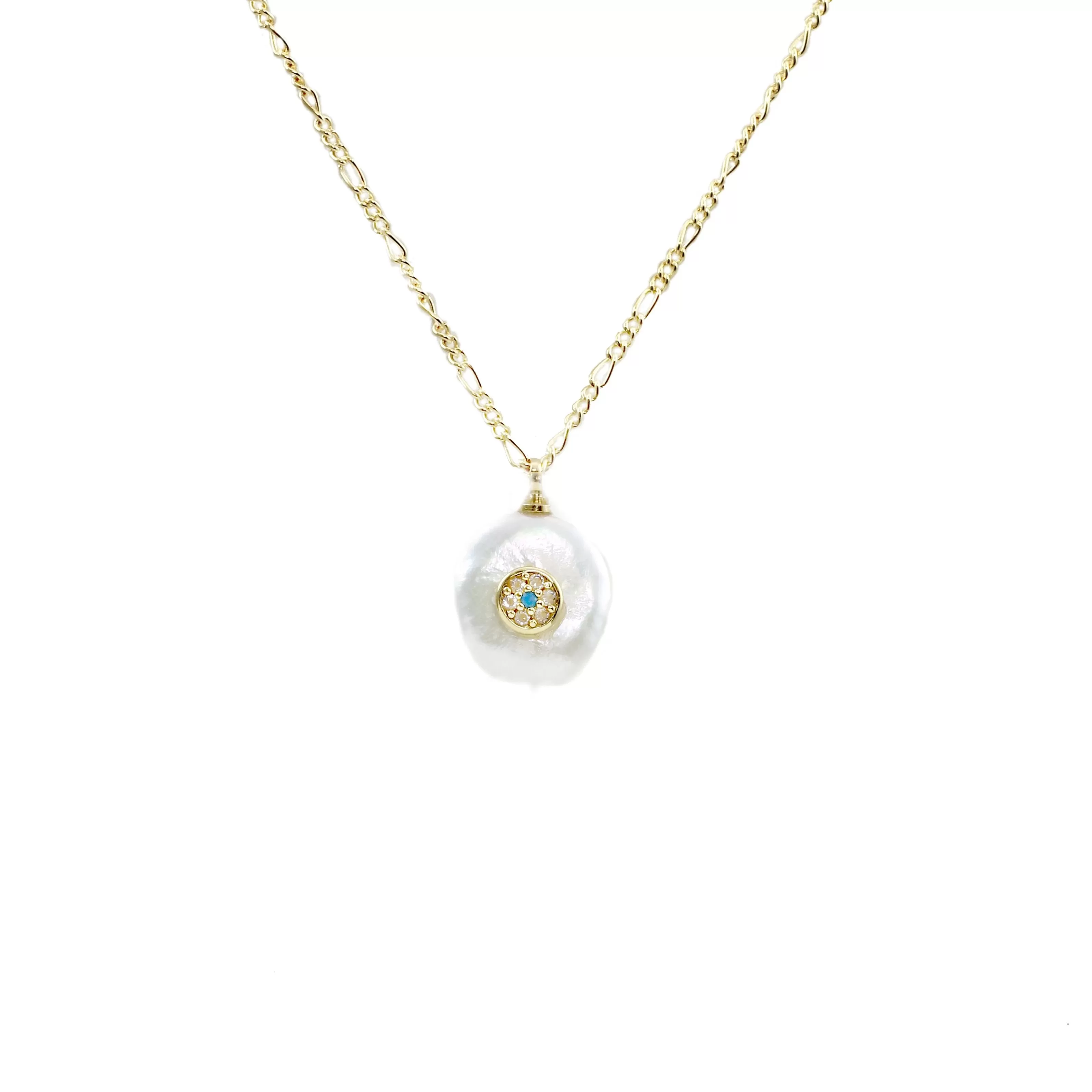 Amaya Freshwater Charm Necklace