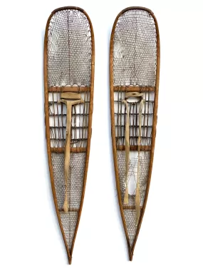 Antique Athapasca / Athabaskan Native First Nation Indian Snowshoes