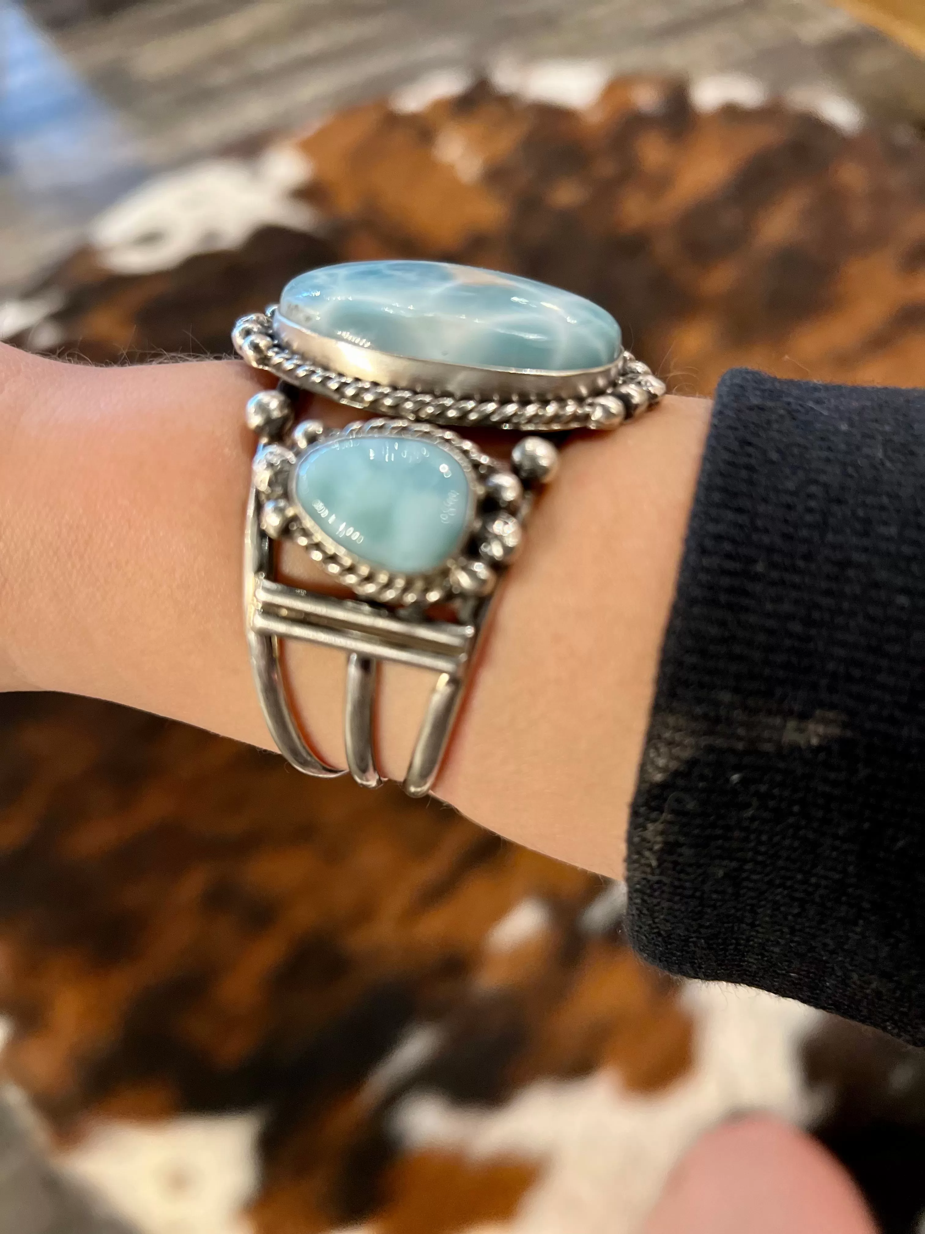 Augustine Largo Larimar Cuff