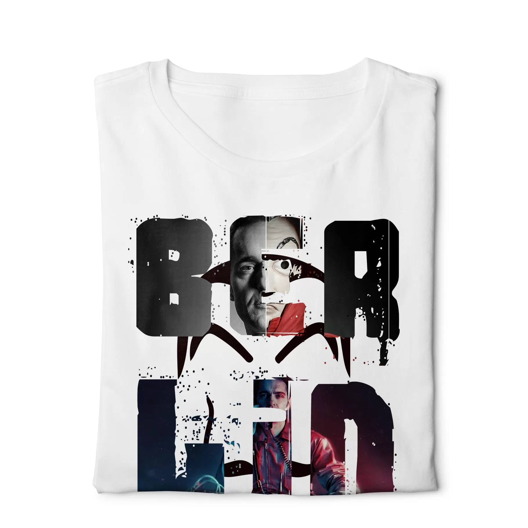 Berlin La Casa De Papel - Digital Graphics Basic T-shirt White