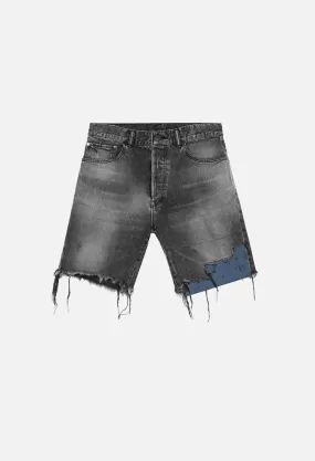 Bozeman Denim Shorts / Indigo Paisley