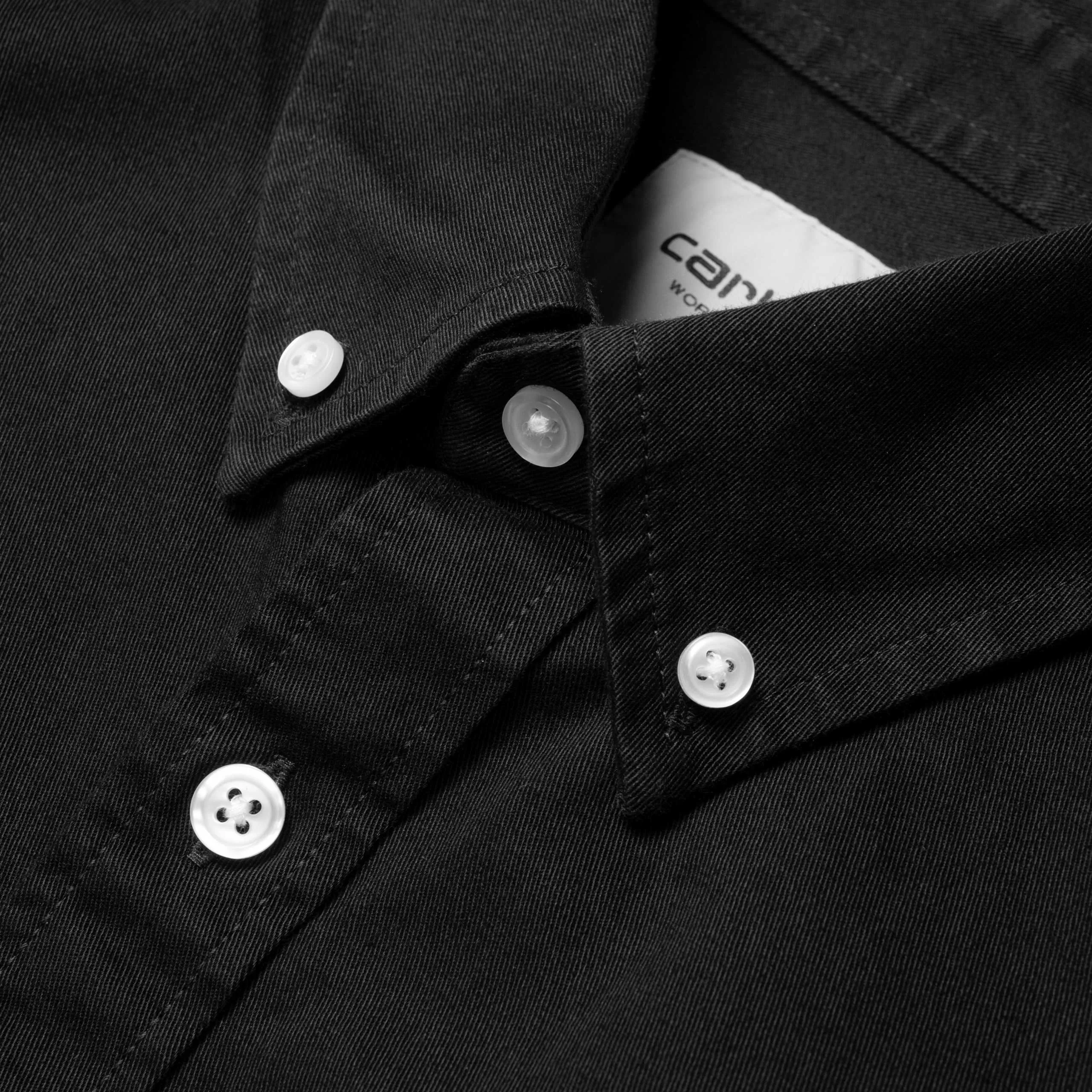 Carhartt L/S Madison Shirt Black/White