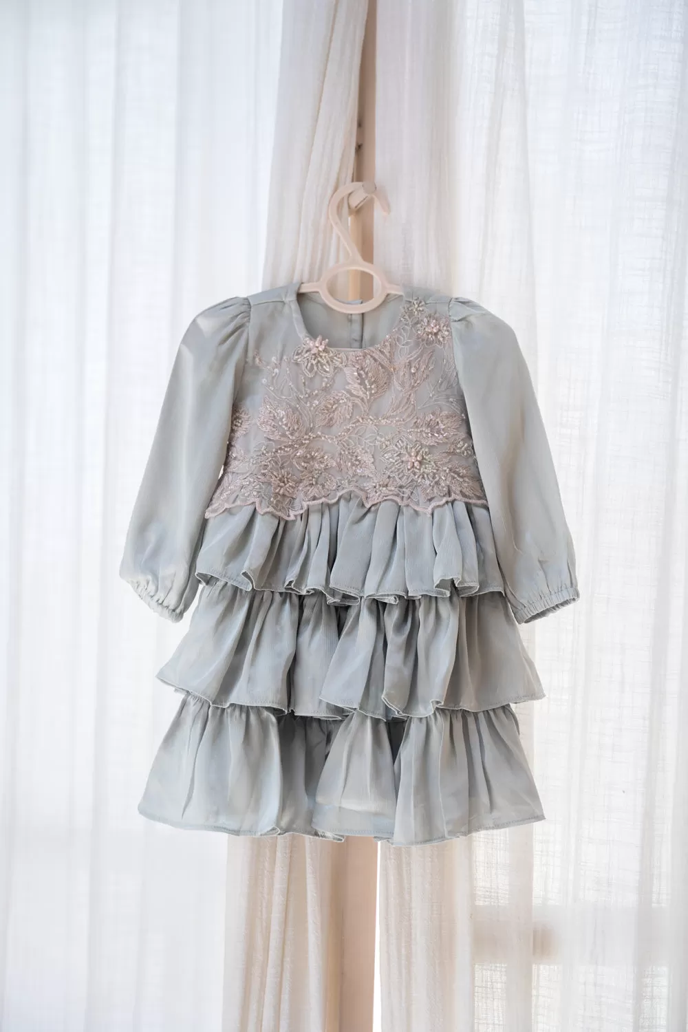 Celestial Mist Baby Dress