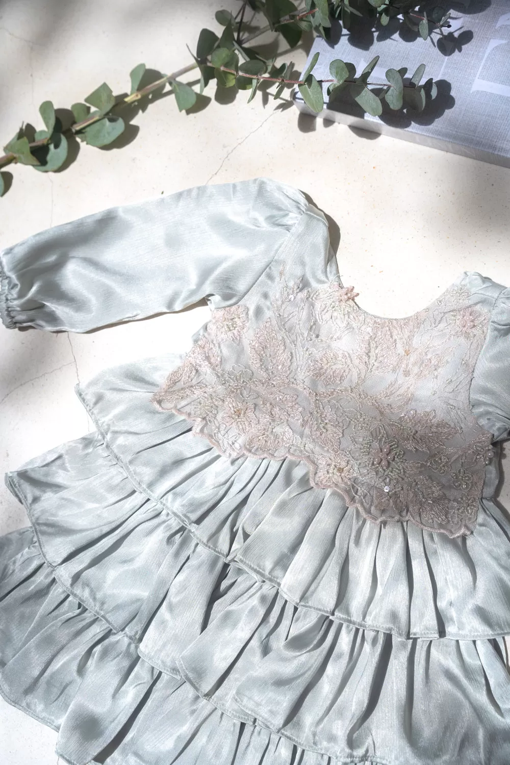 Celestial Mist Baby Dress