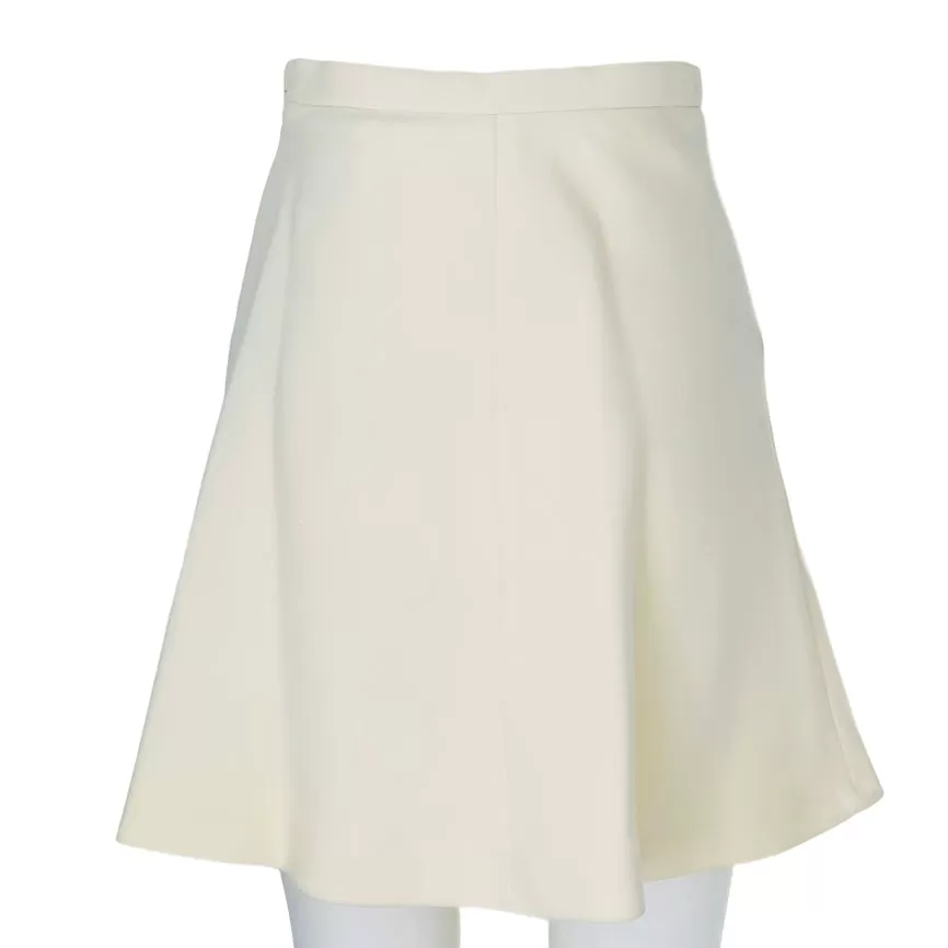 CHRISTIAN DIOR - Skirt ecru color size 34 FR