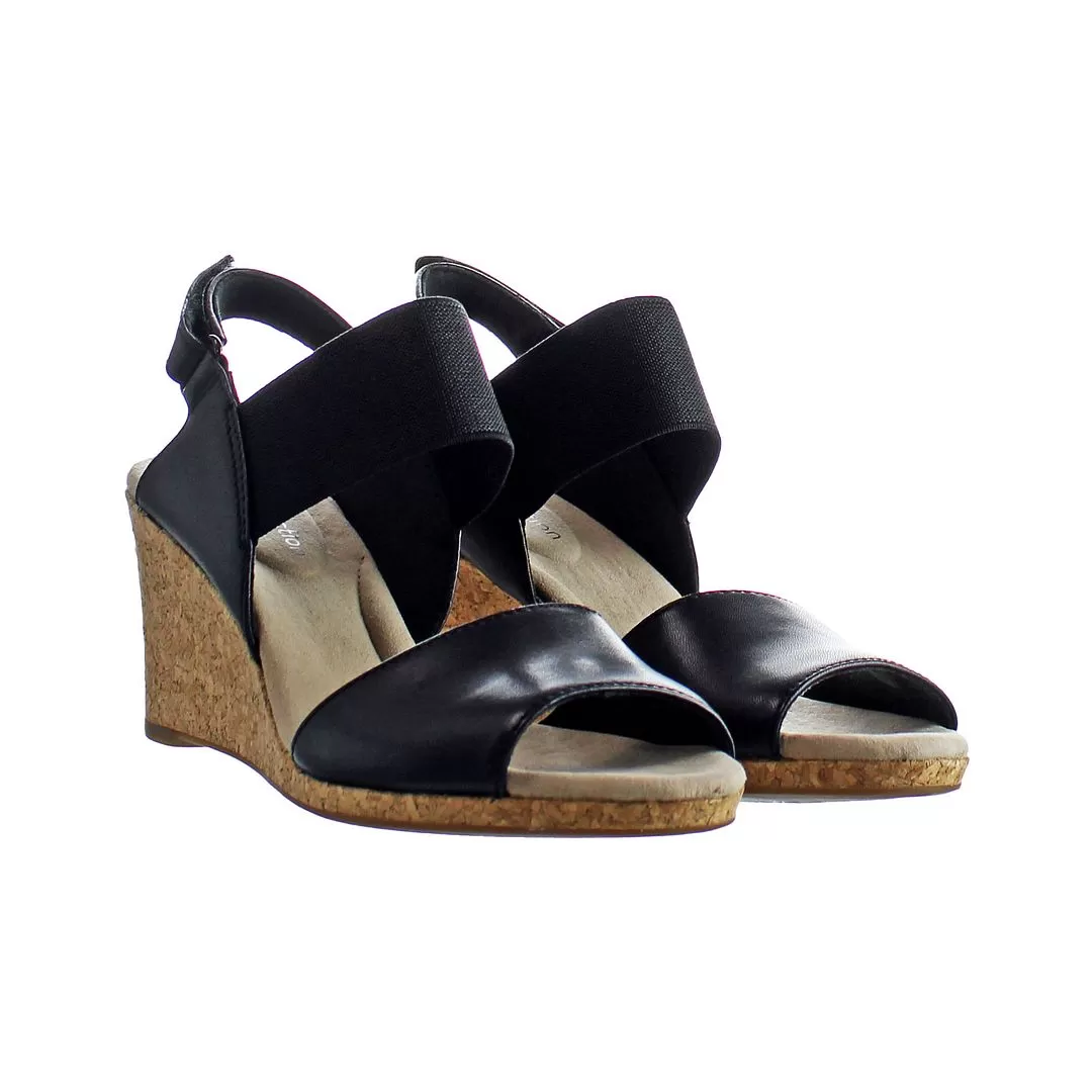 Clarks Lafley Lily Womens Black Wedges