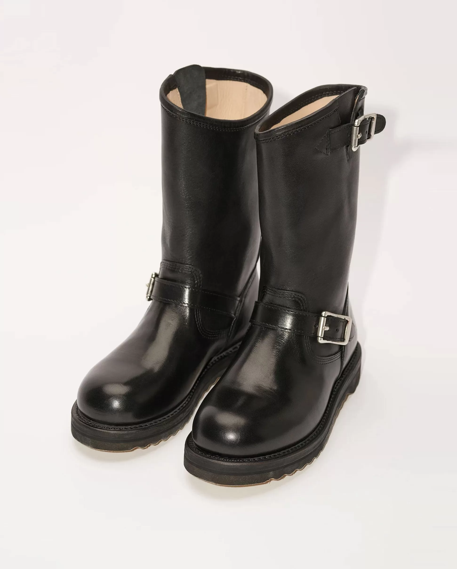 CORRAL BOOT / BLACK LEATHER