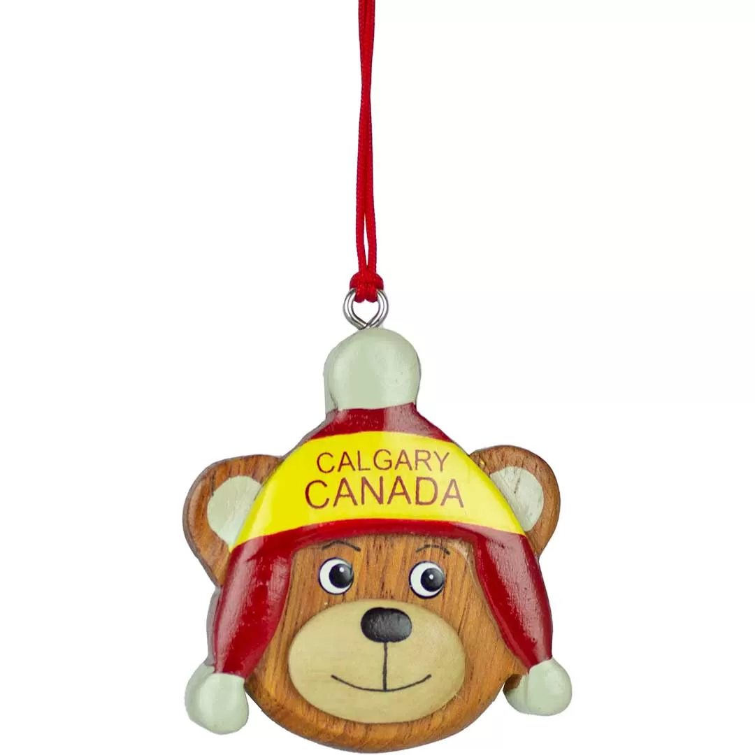 Eagle Ridge Trading Toque Bear Ornament