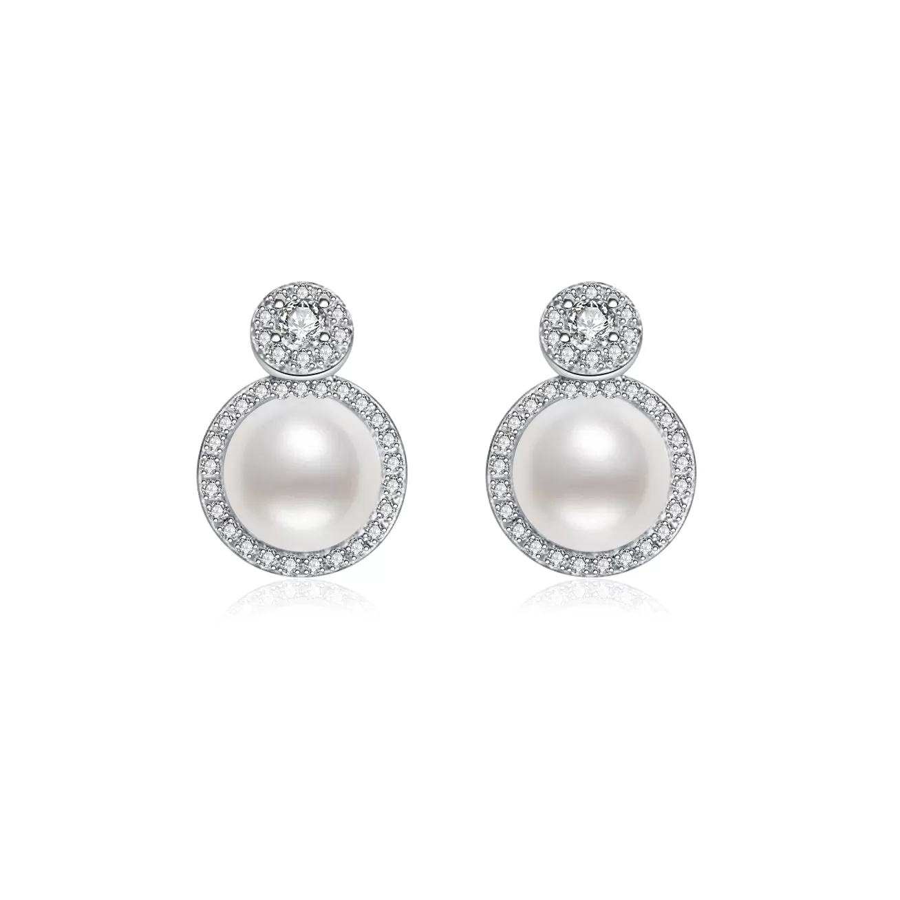 Elegant Freshwater Pearl Earrings WE00093