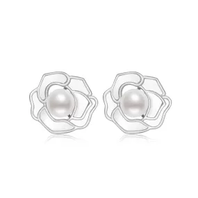 Elegant Freshwater Pearl Earrings WE00410 | GARDENS