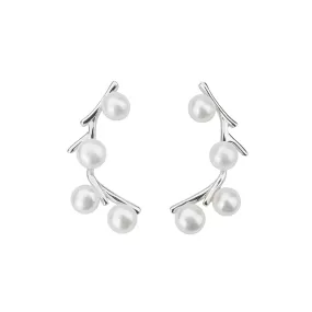 Elegant Freshwater Pearl Earrings WE00429 | GARDENS