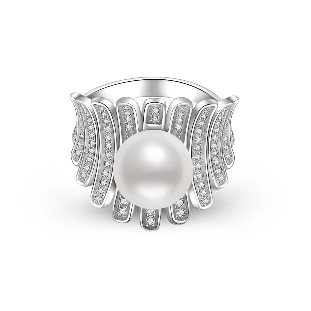 Elegant Freshwater Pearl Ring WR00143