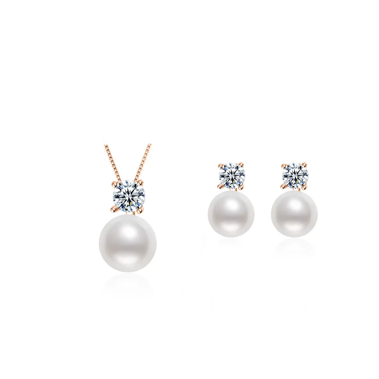 Elegant Freshwater Pearl Set WS00082