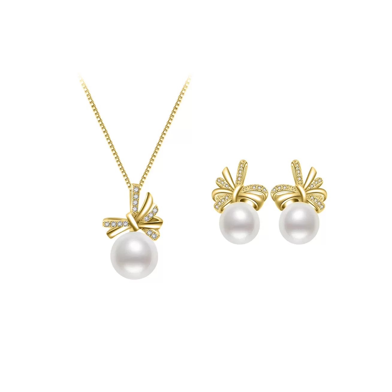 Elegant Freshwater Pearl Set WS00084