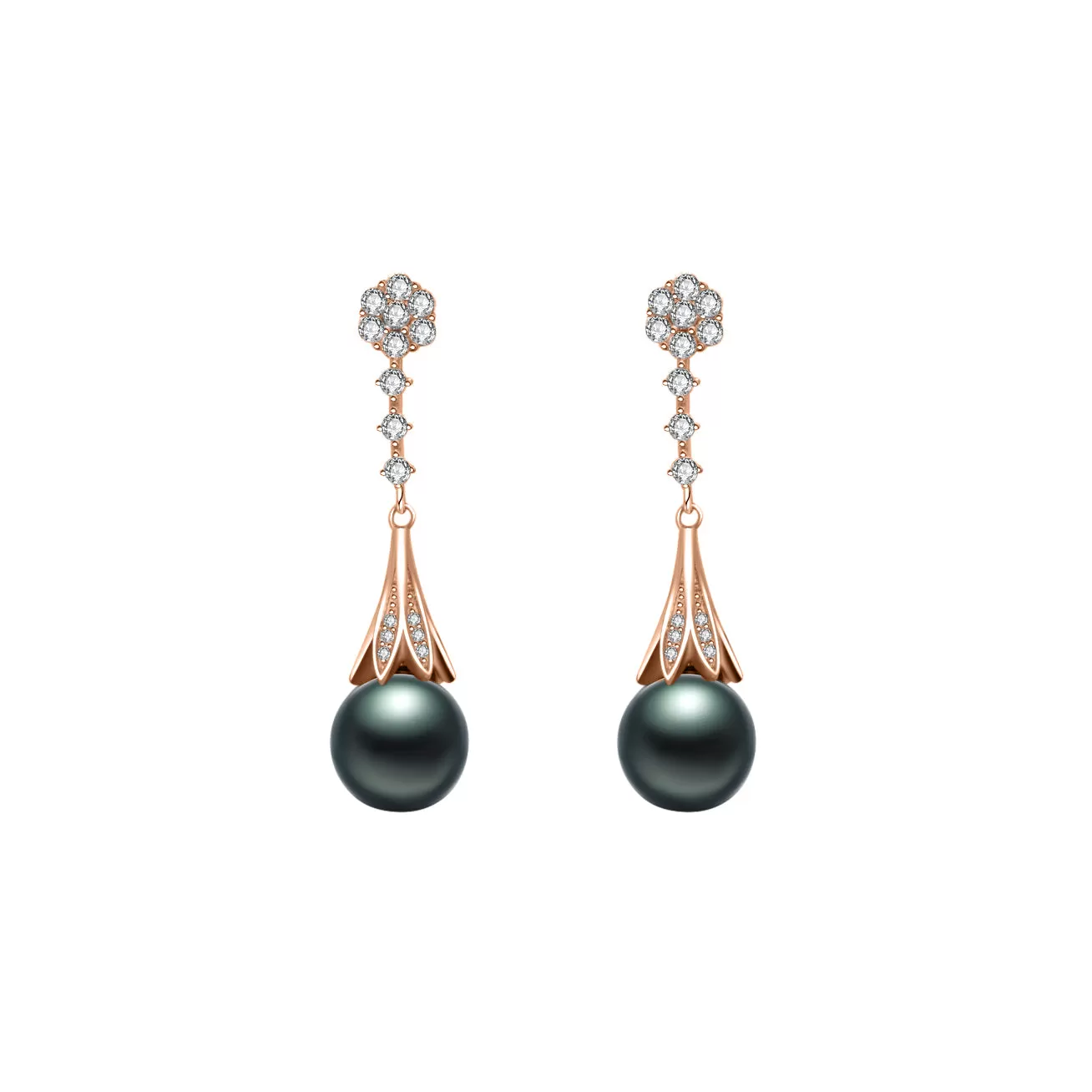 Elegant Pearl Earrings WE00516