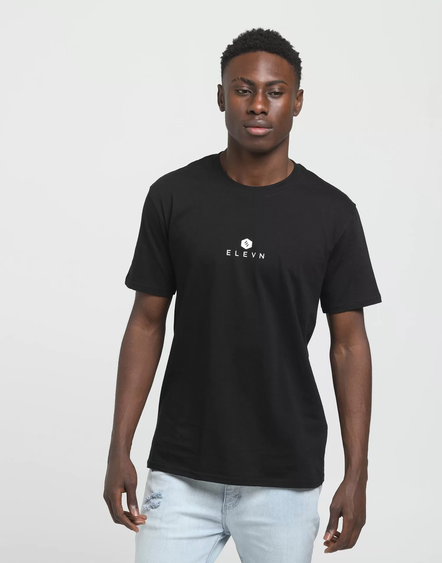 Elevn Hex Tee Black