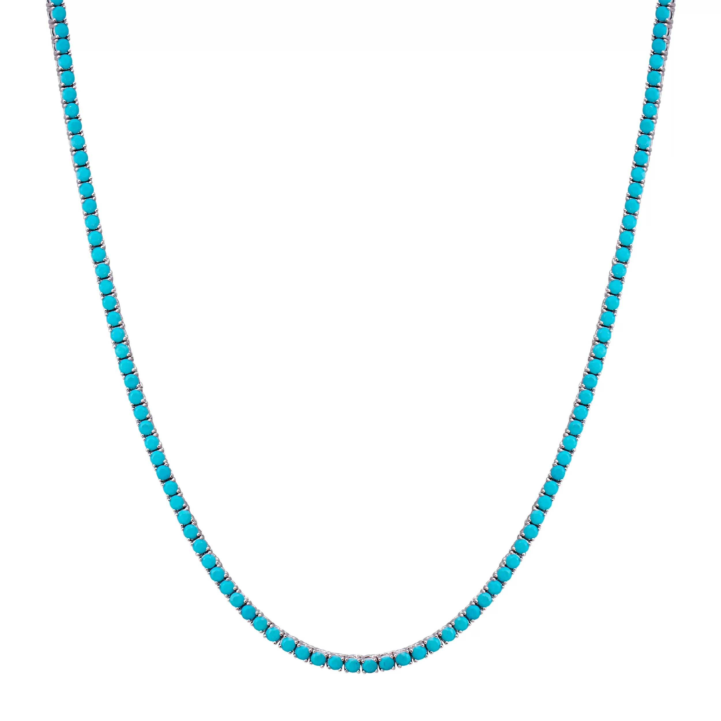 Everyday Turquoise Tennis Necklace