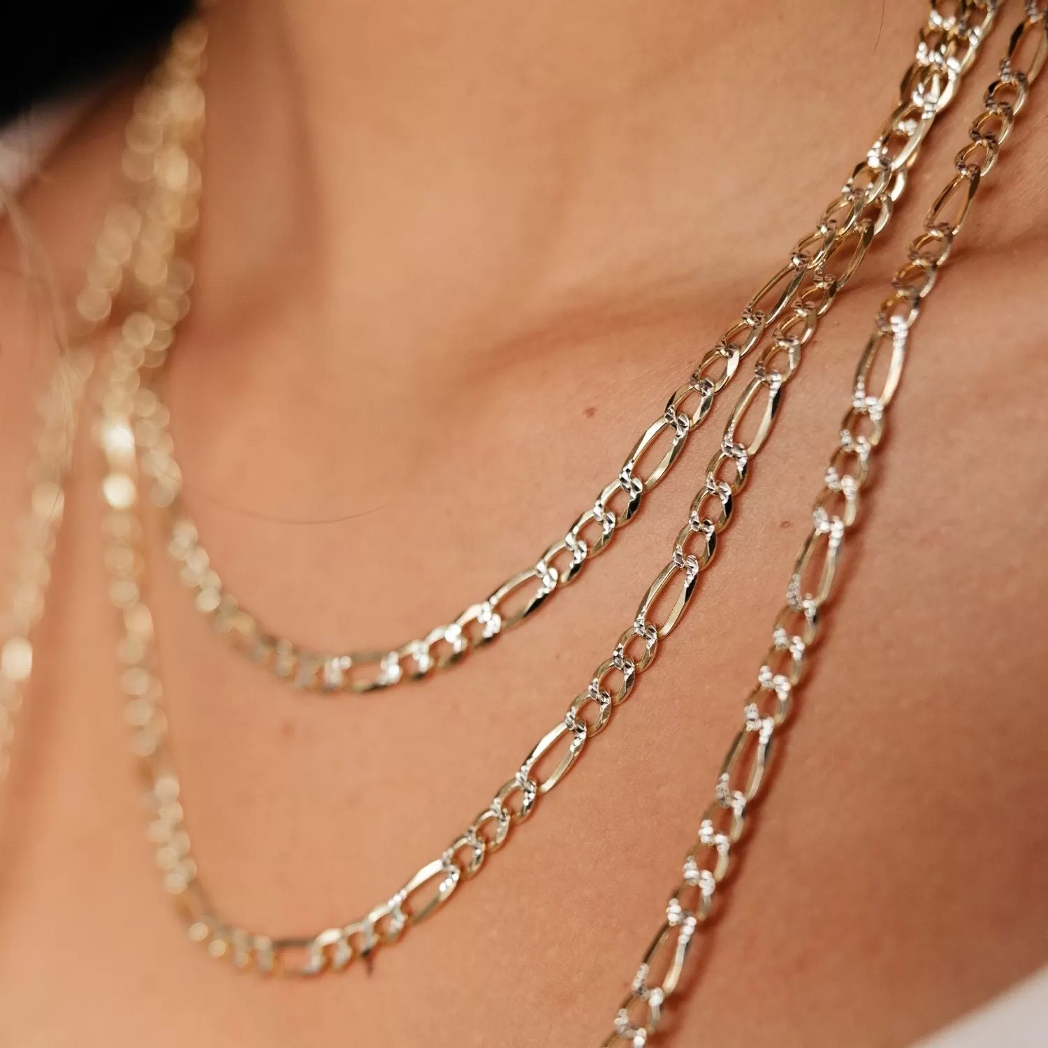 Figaro Gold Unisex Chain