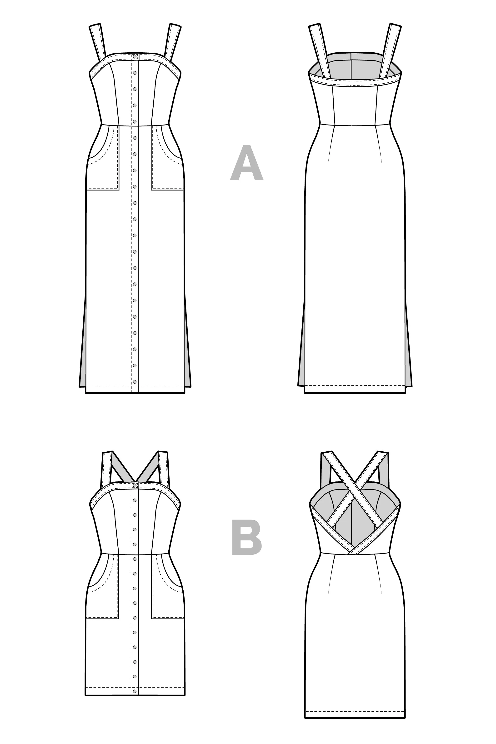 Fiona Sundress Sewing Pattern by Closet Core Patterns