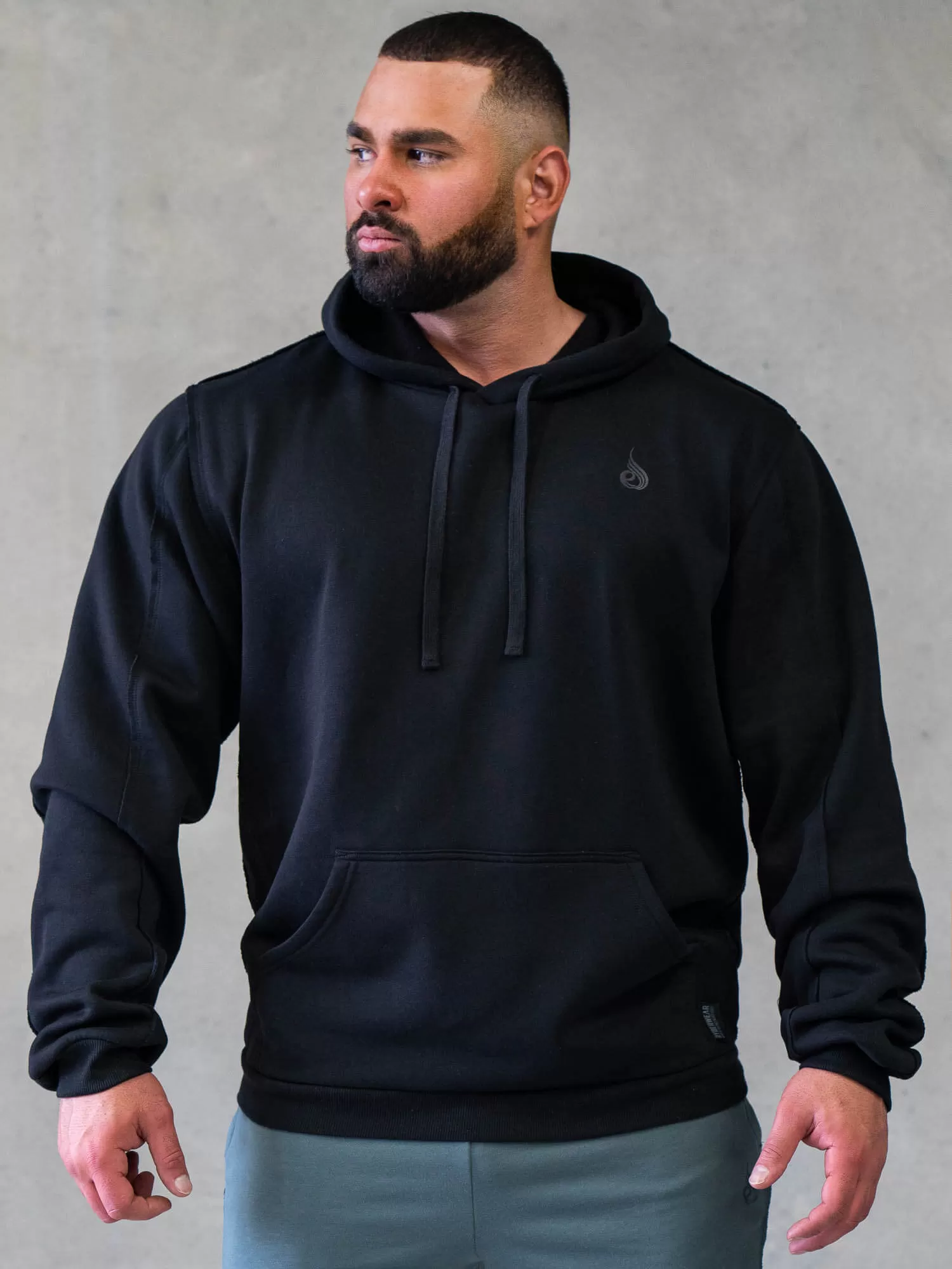 Force Pullover Hoodie - Black