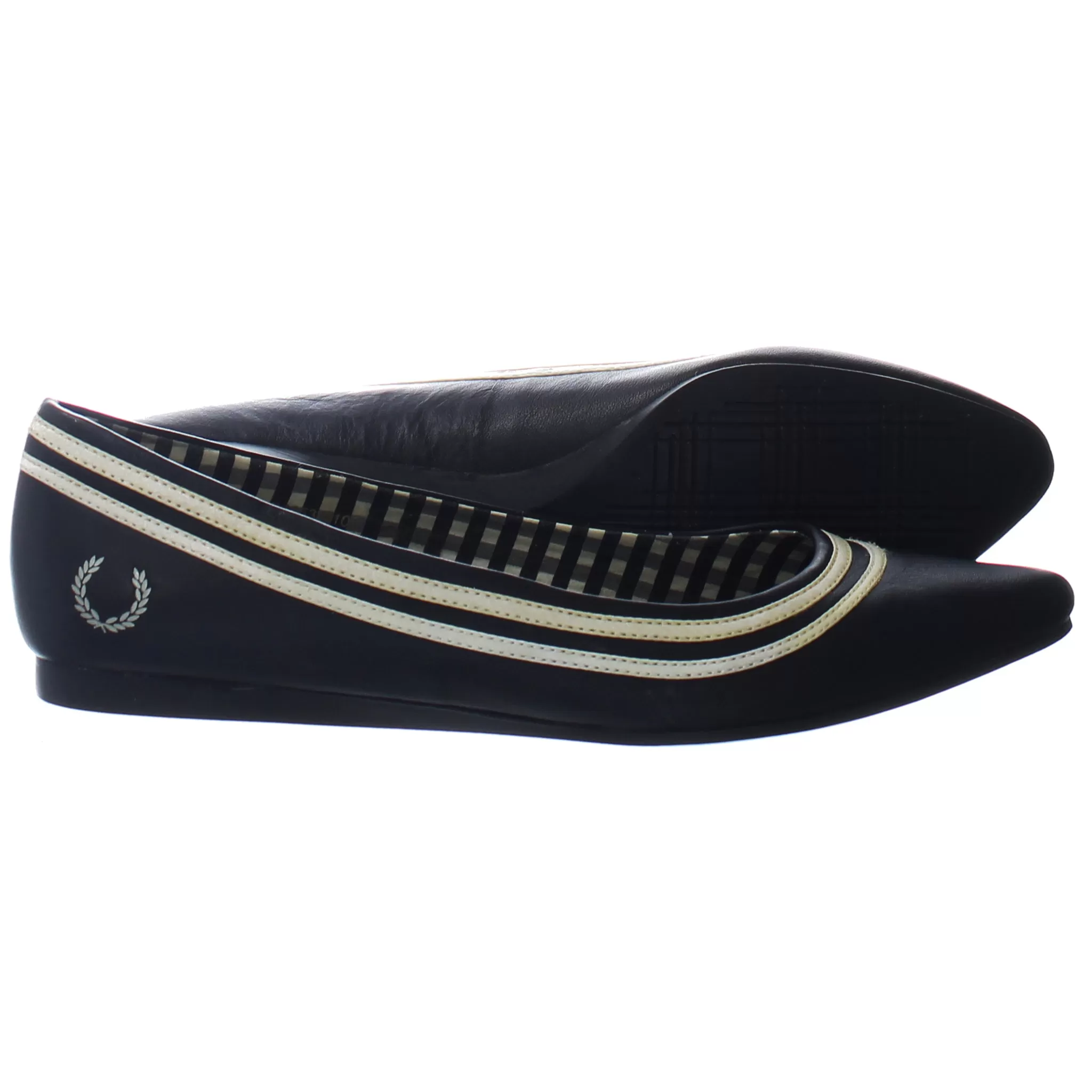 Fred Perry Authentic Womens Black Shoes