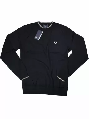 Fred Perry Fine Merino Crew Neck Sweater