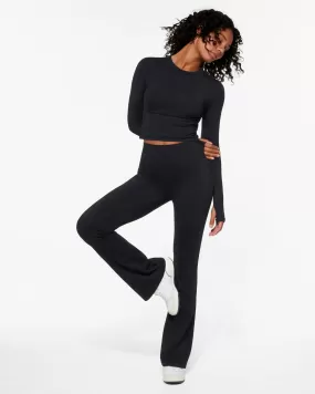 FREMONT LONG SLEEVE TOP BLACK