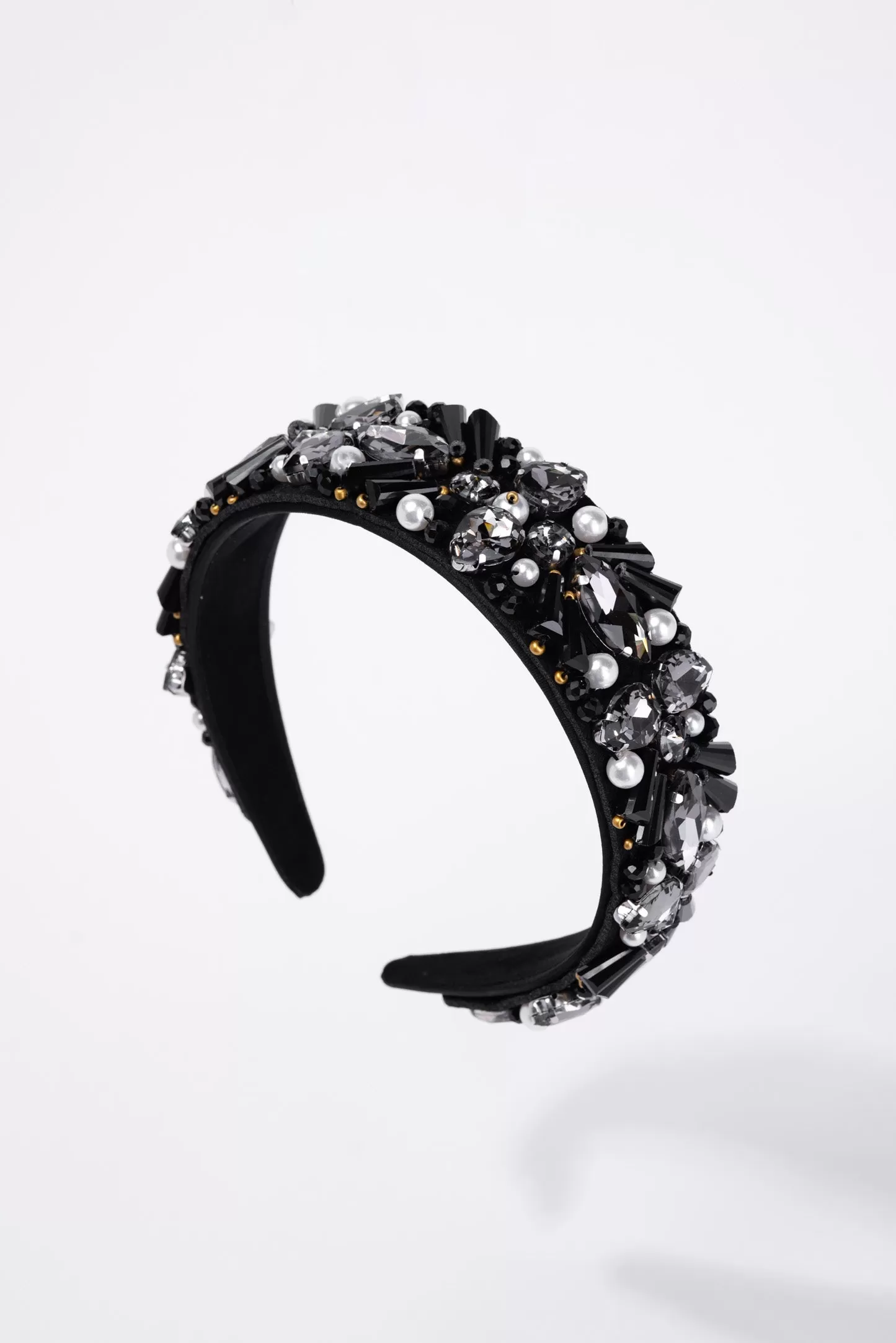 Georgia Elegant Rhinestone Beaded Headband