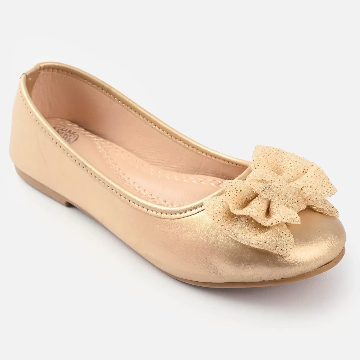 Girls Pumps 1288-Golden