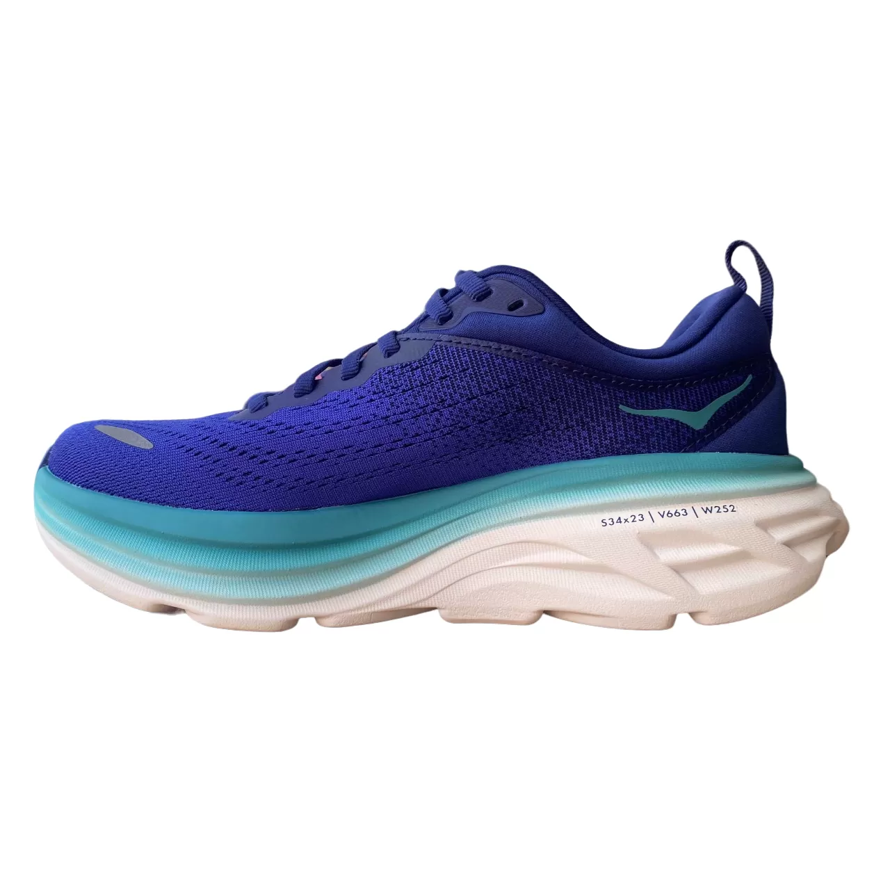 Hoka One One women's cushioned running shoe Bondi 9 1127952/BBES dark blue-light blue