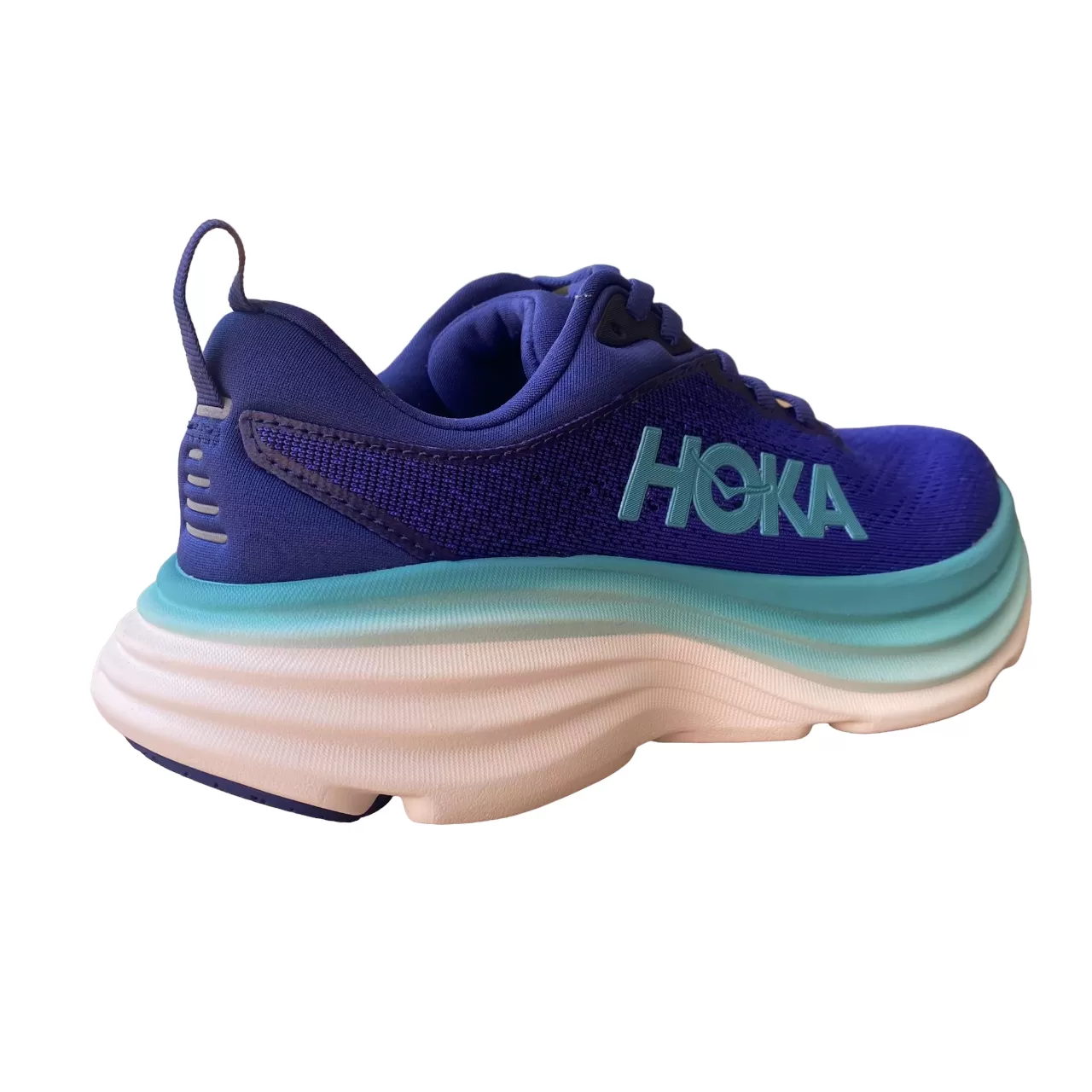 Hoka One One women's cushioned running shoe Bondi 9 1127952/BBES dark blue-light blue