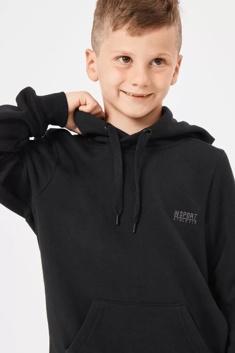 INSPORT JUNIOR ALASKA BLACK HOODIE