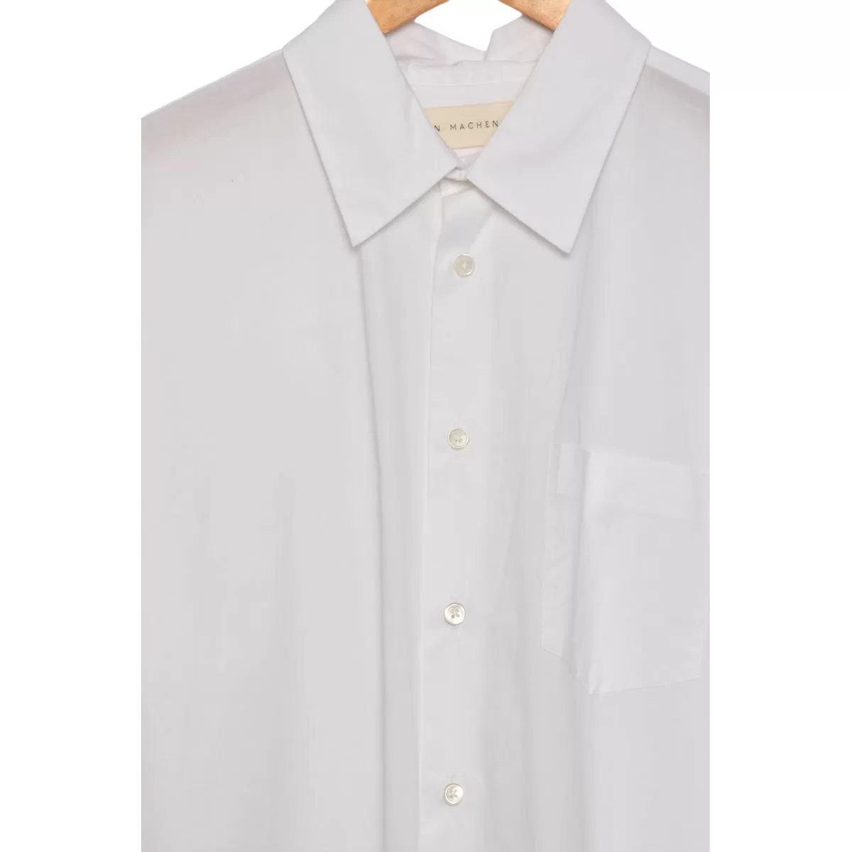 Jan Machenhauer Christopher Oversize Shirt poplin/white