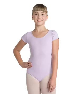 Kids Hayden Basic Cap Sleeve Leotard