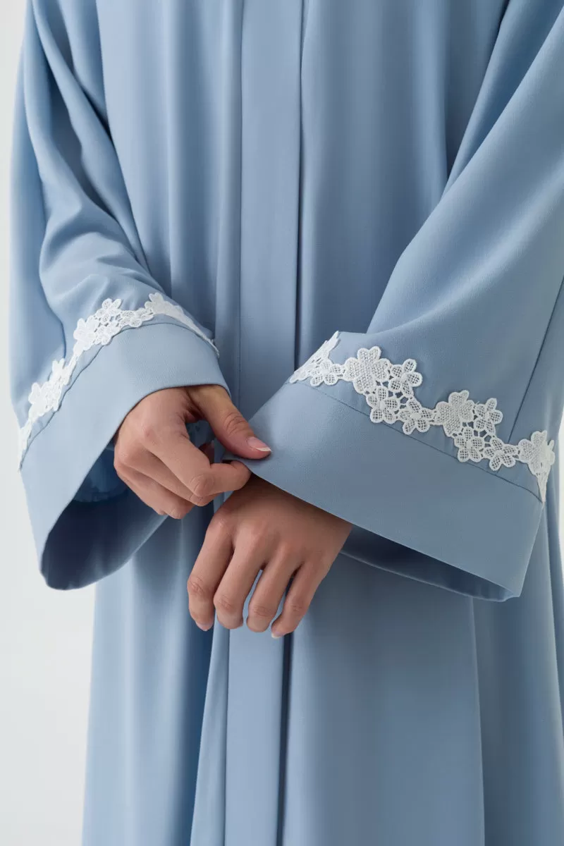 Light Blue Abaya Dress