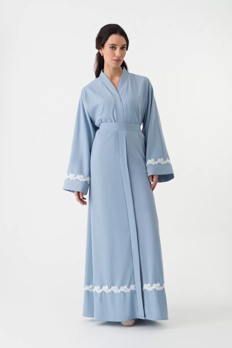 Light Blue Abaya Dress