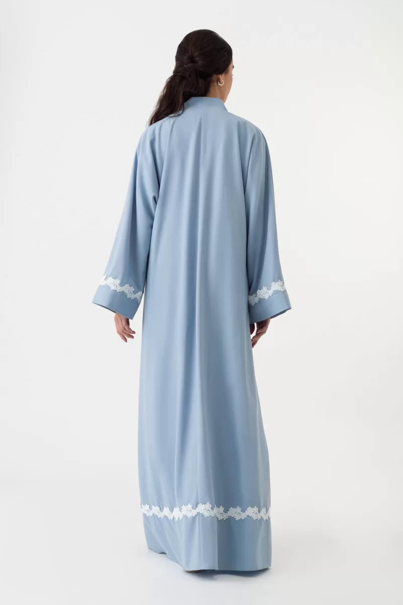 Light Blue Abaya Dress