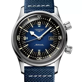 Longines Legend Diver 36MM Automatic Blue Dial & Strap Watch L33744902