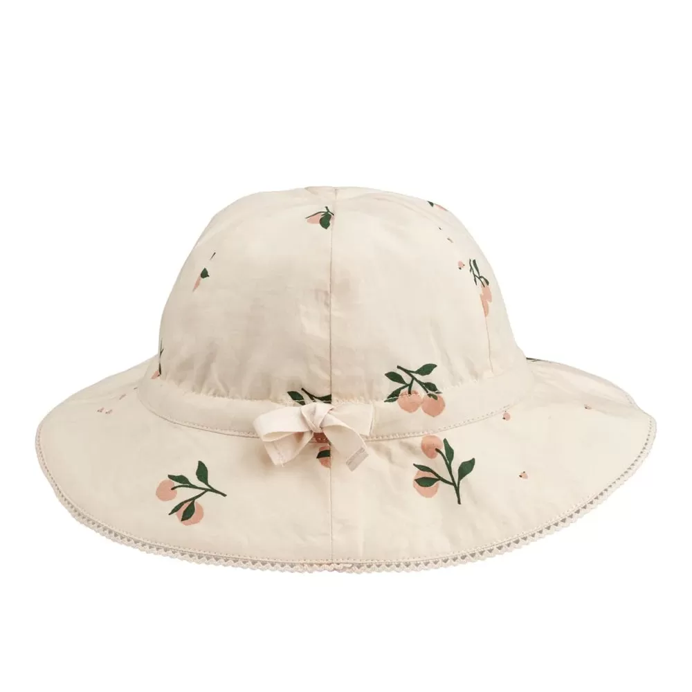 (LW18743) Norene Bucket Hat - Peach Sea Shell