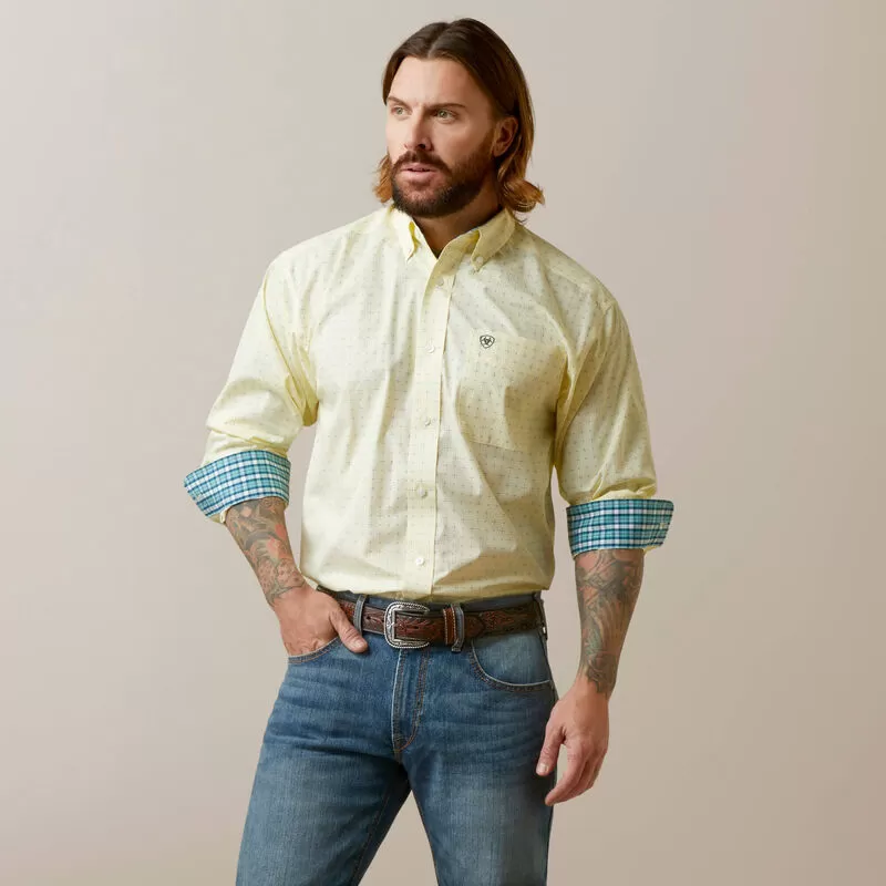 Men's Ariat Wrinkle Free Cade Classic Fit Shirt