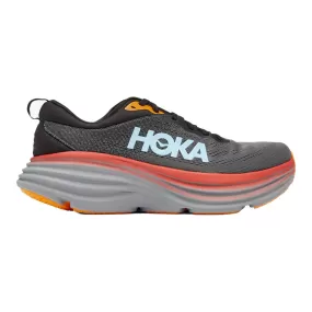 Men's Hoka One One Bondi 8, Anthracite/Castlerock, 11.5 D Medium