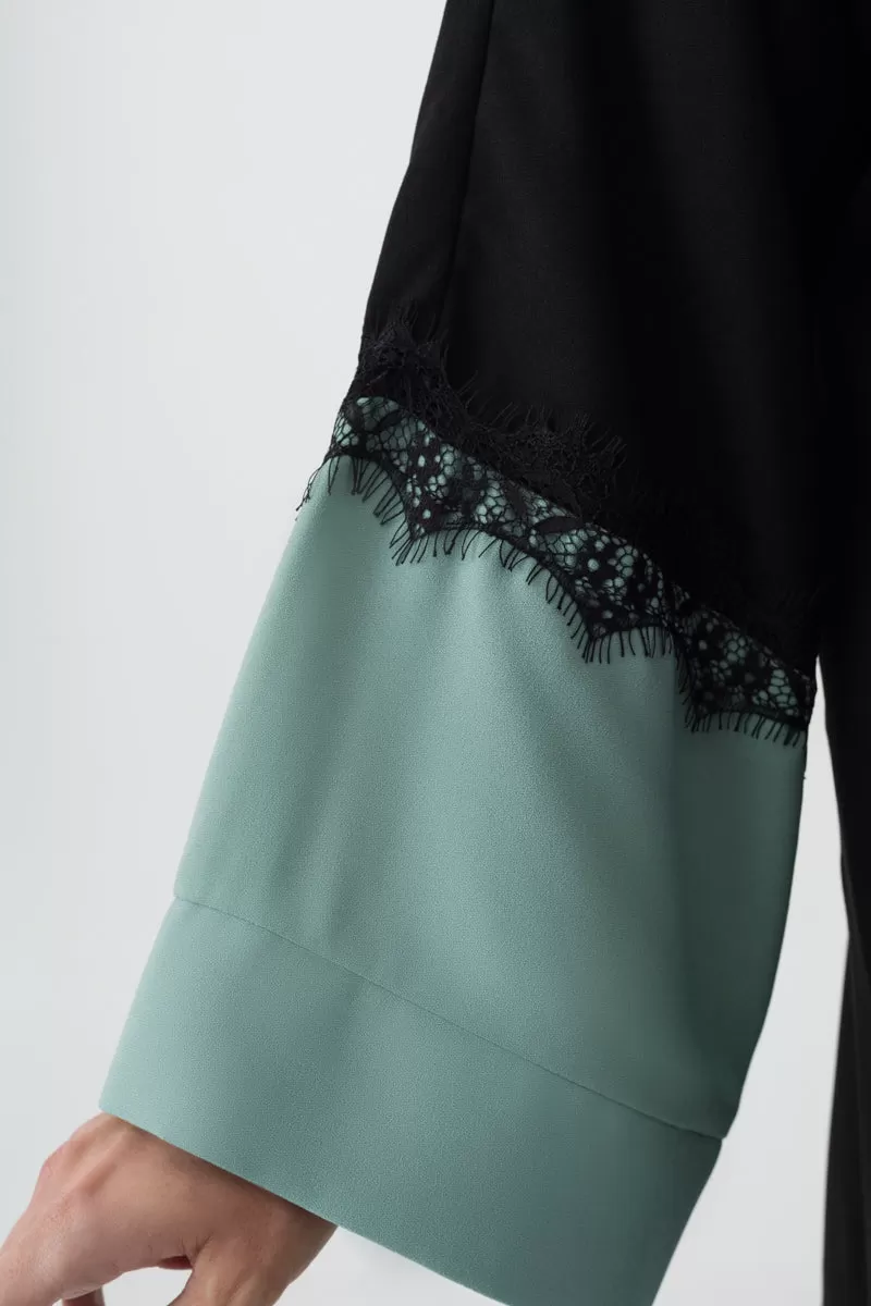 Mint Green Abaya