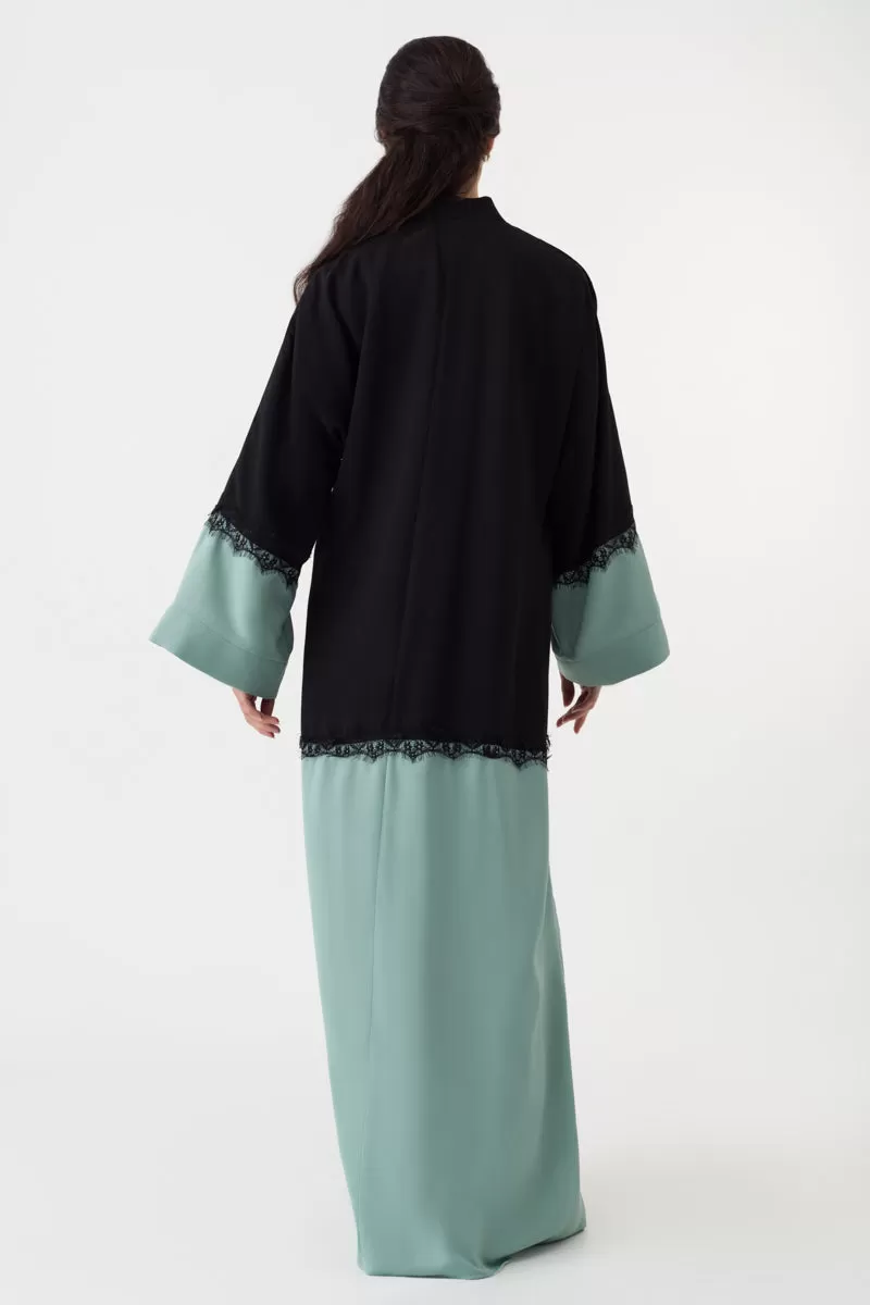 Mint Green Abaya