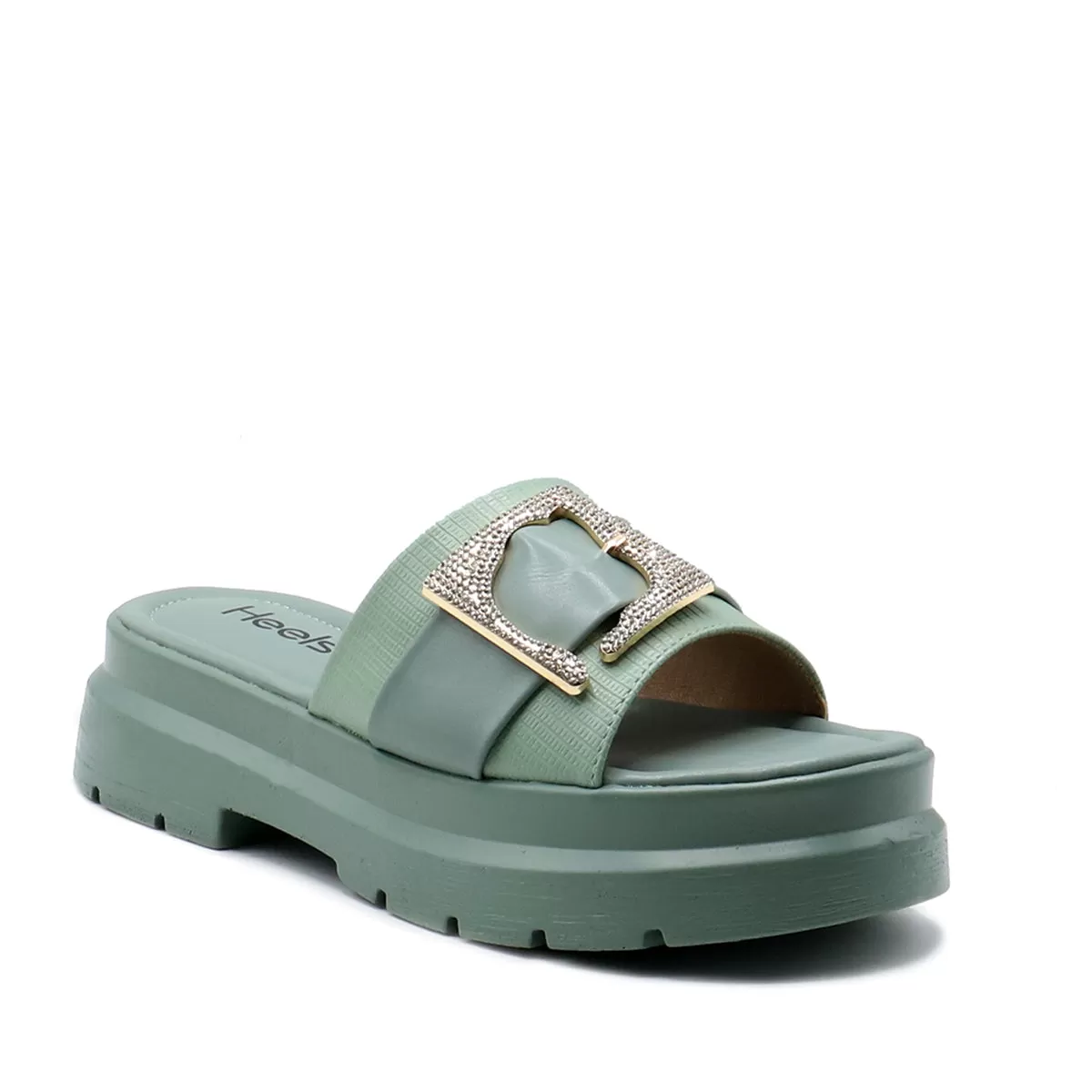 Mint Green Casual Slipper 074189